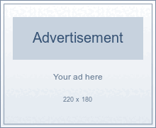 Advertisement placeholder